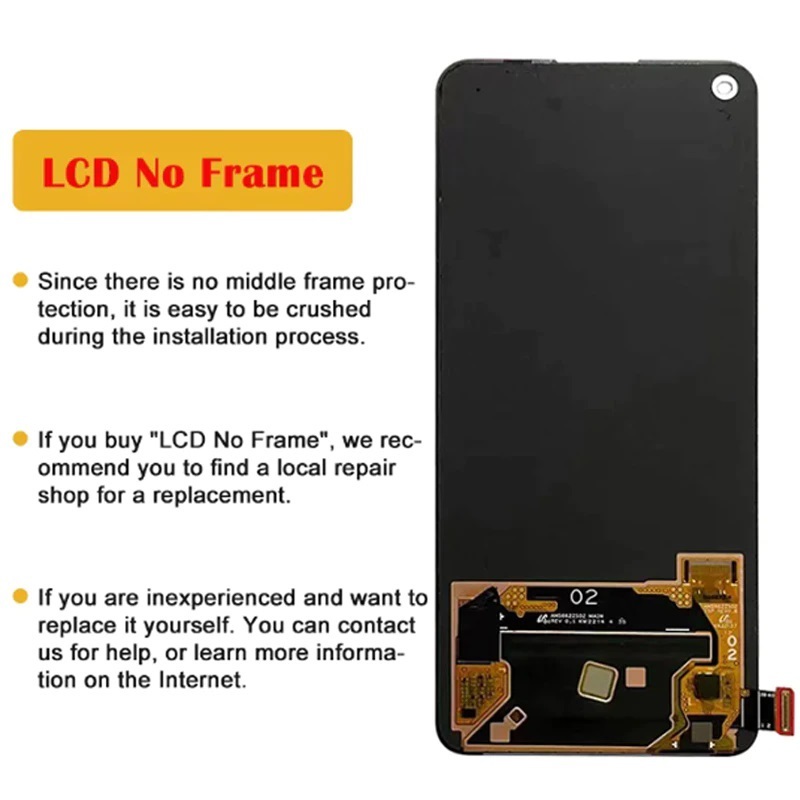 TFT Dành Cho Realme Q5 Pro / OnePlus 9RT Màn Hình LCD Và Lắp Ráp Bảng Điều Khiển Cảm Ứng