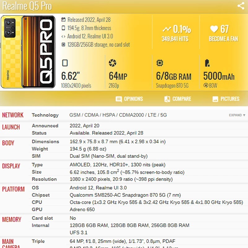 TFT Dành Cho Realme Q5 Pro / OnePlus 9RT Màn Hình LCD Và Lắp Ráp Bảng Điều Khiển Cảm Ứng