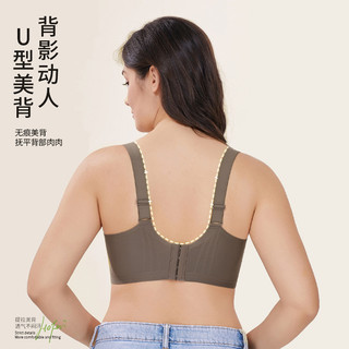 Phong Cách Mới L-6XL Kích Thước Lớn Có Thể Điều Chỉnh Áo Ngực Dành Cho Nữ Tối Giản Trơn Liền Mạch Plus Kích Thước Áo Ngực Bảo Vệ Toàn Diện Mỏng Có Đệm Lớn Áo Ngực Đẩy Không Dây