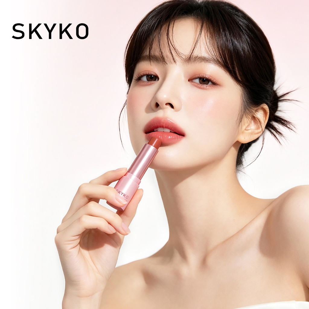 Son môi dưỡng ẩm SKYKO 3 trong 1 Blush Stick 6 màu