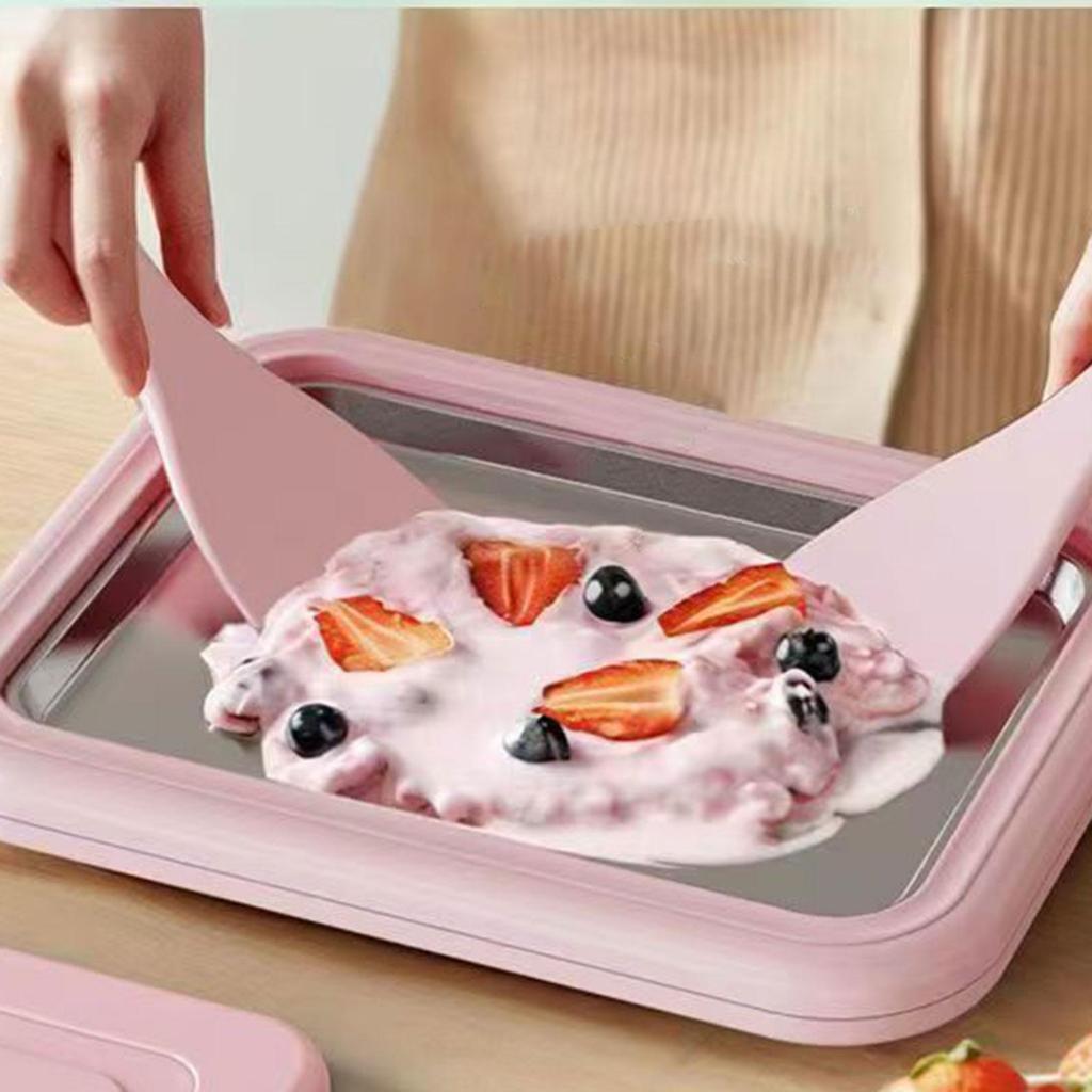 Máy làm kem cuộn Acutuna Dễ dàng làm sạch Máy làm kem cuộn gia đình