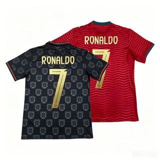 Áo bóng đá World Cup 2026 Ronaldo 7 Bồ Đào Nha Home Kit Áo bóng đá nam nữ
