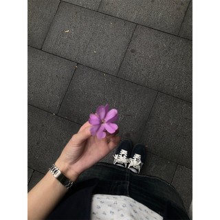 [BANKO] Phụ nữ Hàn Quốc mùa hè Slim-fit Slimmer Look Floral Giả hai mảnh tay ngắn