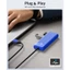 ORICO 4 cổng USB3.0 Hub 5Gbps Bộ chia USB di động tốc độ cao Màu xanh lam cho máy tính xách tay PC PS4 Xbox