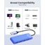 ORICO 4 cổng USB3.0 Hub 5Gbps Bộ chia USB di động tốc độ cao Màu xanh lam cho máy tính xách tay PC PS4 Xbox