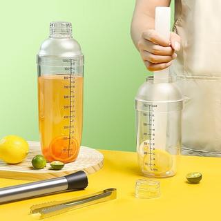 ELBBKG 7 Cái / bộ Bộ Bình Lắc Cotail Shaker Và Đo Jigger Bộ Đồ Uống Hỗn Hợp Tay Lắc Dụng Cụ Để Pha Chế Và Thanh Gia Đình Mới