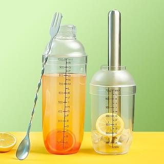 ELBBKG 7 Cái / bộ Bộ Bình Lắc Cotail Shaker Và Đo Jigger Bộ Đồ Uống Hỗn Hợp Tay Lắc Dụng Cụ Để Pha Chế Và Thanh Gia Đình Mới