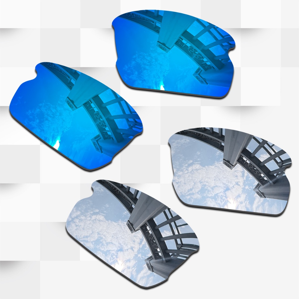 Ống kính Polarized True cho Oakley Flak 2.0 XL OO9188 59mm - Bền, Chống Trầy Xước, UV400