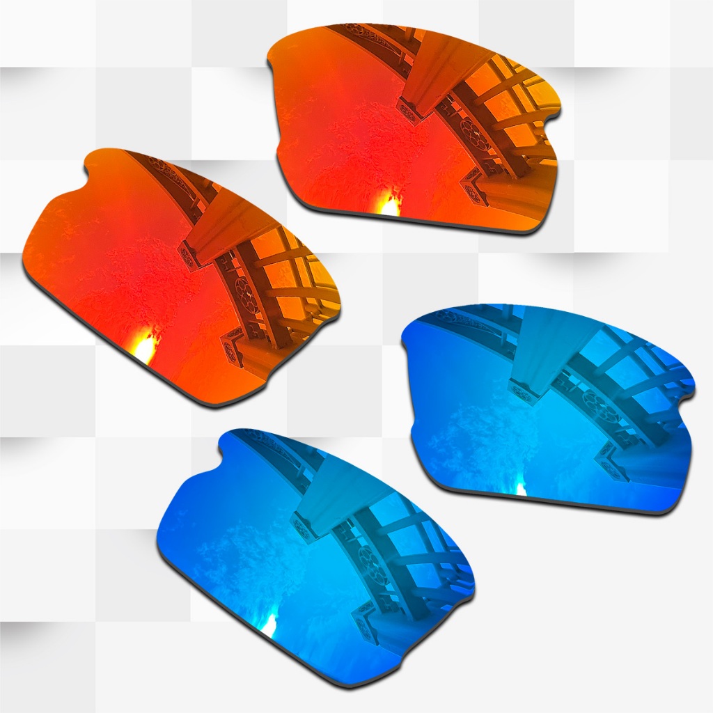 Ống kính Polarized True cho Oakley Flak 2.0 XL OO9188 59mm - Bền, Chống Trầy Xước, UV400