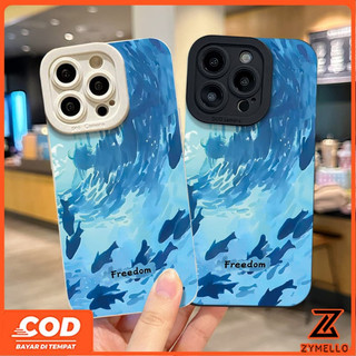 Ốp Lưng Cho Realme Note 60 Note 70 Realme C61 Realme C63 C53 C71 C75 Ốp Điện Thoại TPU Chống Sốc Cá Biển Sâu Thời Trang Graffiti