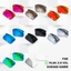 Ống kính phân cực chống va đập Tương thích với Oakley Flak 2.0 XXL OO9488 Kính râm 63mm Tùy chọn nhiều màu