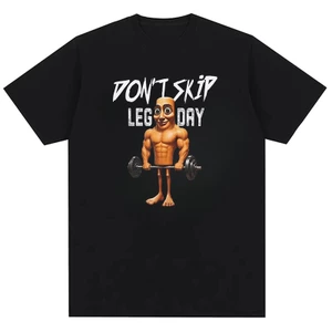 Đừng bỏ qua ngày chân Tung Sahur Fitness Fun Maze Beach Phong cách đường phố Áo thun Cotton