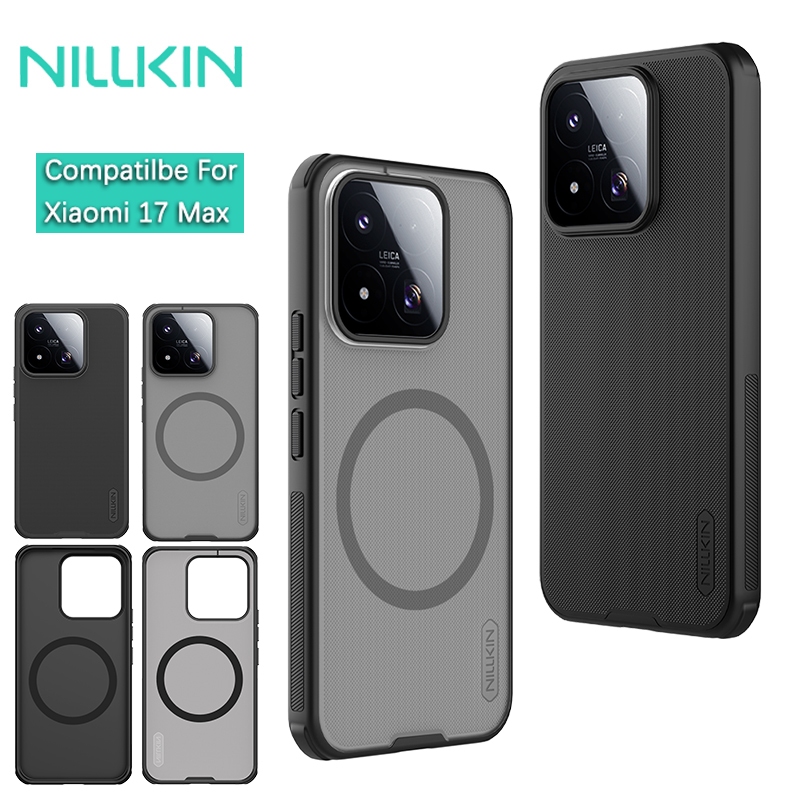Nillkin Cho Xiaomi 17T Pro / 17T / 17 Max Super Frosted Shield Pro Từ Matte Nhựa Cứng Ốp lưng Vỏ Bảo Vệ