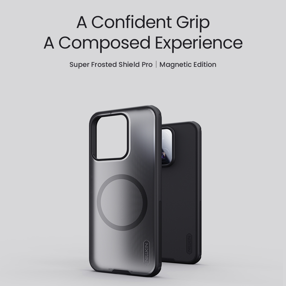 Nillkin Cho Xiaomi 17T Pro / 17T / 17 Max Super Frosted Shield Pro Từ Matte Nhựa Cứng Ốp lưng Vỏ Bảo Vệ