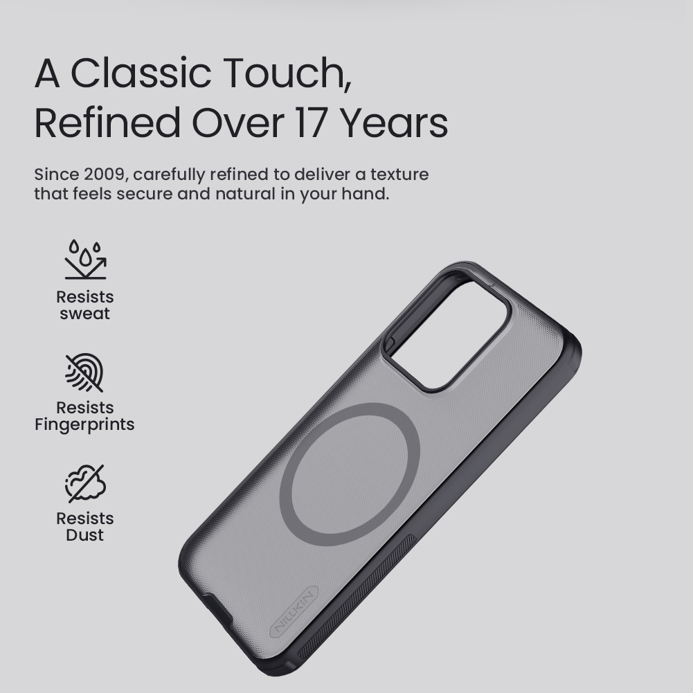 Nillkin Cho Xiaomi 17T Pro / 17T / 17 Max Super Frosted Shield Pro Từ Matte Nhựa Cứng Ốp lưng Vỏ Bảo Vệ