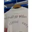 Áo thun ngắn tay giặt cổ điển Unisex, vải Cotton họa tiết, áo khoác quá khổ có gân đan đường viền cổ
