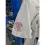 Áo thun ngắn tay giặt cổ điển Unisex, vải Cotton họa tiết, áo khoác quá khổ có gân đan đường viền cổ