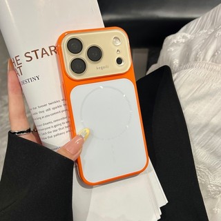 Ốp điện thoại vòng mỏng từ tính tương phản AG cửa sổ lớn thích hợp cho iPhone 13 14 15 16 17 Pro Max bao gồm tất cả vỏ silicon chống rơi