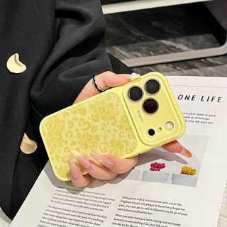 Ốp điện thoại in hình da báo lớn sang trọng tức thì 17 ánh sáng phù hợp cho iPhone 13 14 15 16 17 Pro Max toàn diện gương bảo vệ chống rơi vỏ silicon