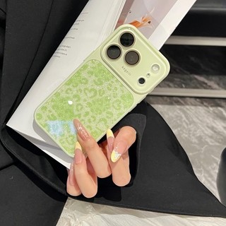 Ốp điện thoại in hình da báo lớn sang trọng tức thì 17 ánh sáng phù hợp cho iPhone 13 14 15 16 17 Pro Max toàn diện gương bảo vệ chống rơi vỏ silicon