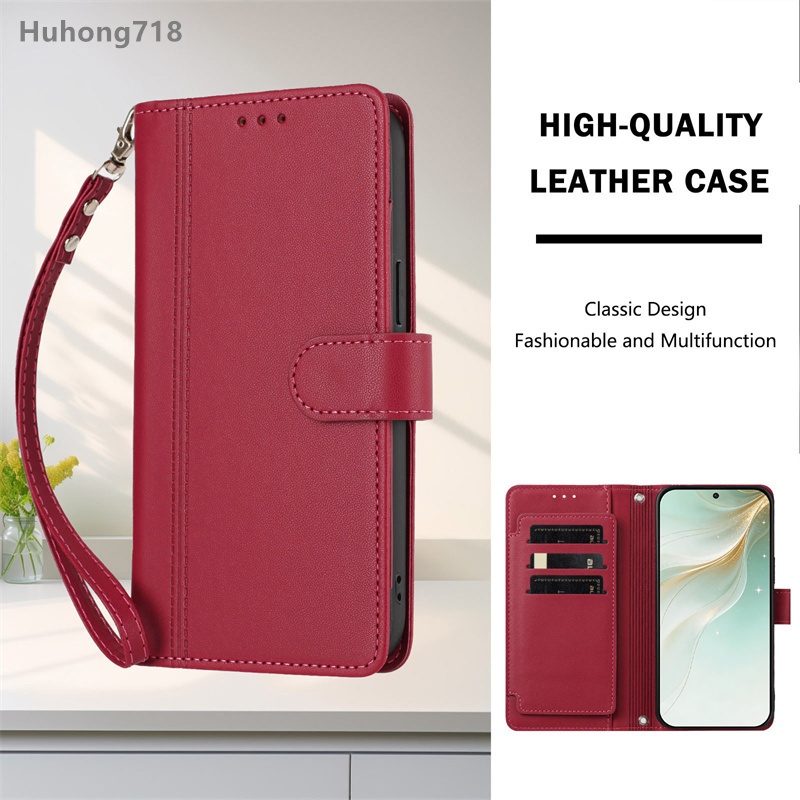 Dành Cho Doogee B10 N55 N60 Note 56 56X 58 59 Plus Pro Ví Lật Bao Da Bảo Vệ Thả Có Khe Cắm Thẻ Vỏ Silicon Mềm Dây Đeo Tay Sạc Không Dây