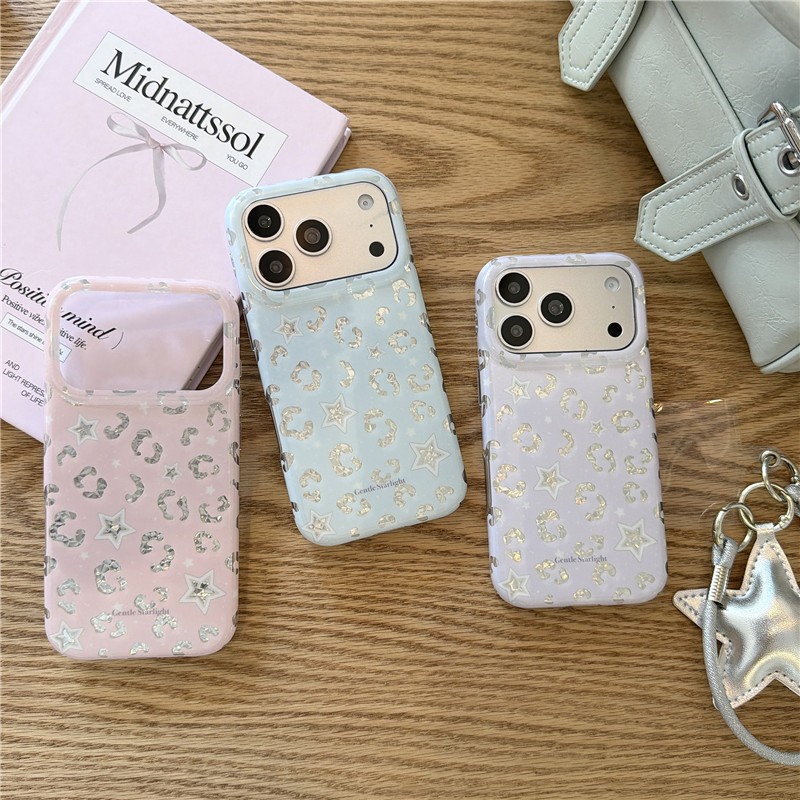 Ốp điện thoại xử lý iPhone 17 Pro Max Leopard in họa tiết TPU chất liệu IMD