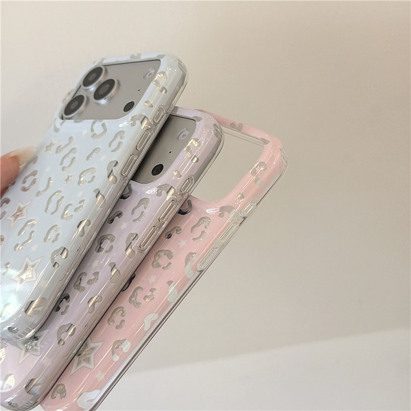 Ốp điện thoại xử lý iPhone 17 Pro Max Leopard in họa tiết TPU chất liệu IMD