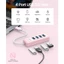 ORICO 4 Cổng USB3.0 Hub Màu Hồng 5Gbps Bộ Chia USB Di Động Tốc Độ Cao 0.15M Cáp Cho Laptop PC