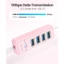 ORICO 4 Cổng USB3.0 Hub Màu Hồng 5Gbps Bộ Chia USB Di Động Tốc Độ Cao 0.15M Cáp Cho Laptop PC