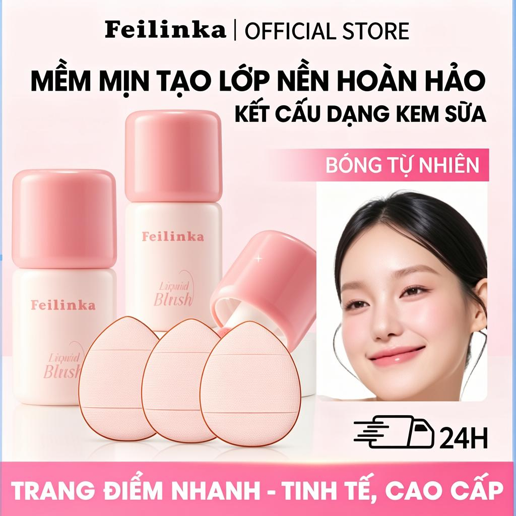 Fei Linka Water Mist Liquid Blush Màu Sắc Tự Nhiên Rendering Complexion Contouring Eyeshadow Atmosphere Hydrating Skin Pure Desire Blush Cream
