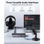 ORICO 20 trong 1 Type C Docking Station Dual DP HDMI 4K VGA Gigabit Ethernet 10Gbps USB3.2 60W PD Multiport Hub Với giắc cắm âm thanh 3,5mm cho máy tính xách tay MacBook