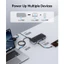 ORICO 20 trong 1 Type C Docking Station Dual DP HDMI 4K VGA Gigabit Ethernet 10Gbps USB3.2 60W PD Multiport Hub Với giắc cắm âm thanh 3,5mm cho máy tính xách tay MacBook