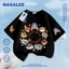 Thành viên NASA Crazy Animal City in hình cho trẻ em Áo thun Cotton ngắn tay nguyên chất loại A cho bé trai bé gái mùa hè Áo thun mặc đường phố phong cách mới