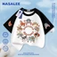 Thành viên NASA Crazy Animal City in hình cho trẻ em Áo thun Cotton ngắn tay nguyên chất loại A cho bé trai bé gái mùa hè Áo thun mặc đường phố phong cách mới
