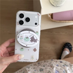 Ốp điện thoại xử lý IMD họa tiết chó iPhone 17 Pro Max Dog