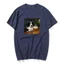 Border Collie Uống Bia Ngộ nghĩnh Chó Meme Áo nam Nữ 100% Cotton Áo Sơ Mi Tay Ngắn Áo