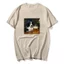 Border Collie Uống Bia Ngộ nghĩnh Chó Meme Áo nam Nữ 100% Cotton Áo Sơ Mi Tay Ngắn Áo