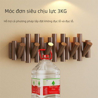 Hiện đại đơn giản rắn gỗ phím móc thiết kế lỗ miễn phí cho cửa vào nhà phòng ngủ và tường gắn kết