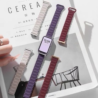 Dây Cho Huawei Band 8 9 10 11 Pro Dây Silicon Nam Châm Mềm Thoáng Khí Có Thể Điều Chỉnh 4 Màu Đen Cam Xanh Trắng Tím Đỏ Thời Trang Công Sở Thể Thao