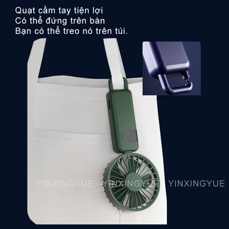 KHO VIỆT NAM | GIAO NHANH Quạt mini để bàn 5 cấp gió nhỏ gọn xách tay cho sinh viên đại học ký túc xá không ồn ào