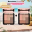 Combo 2 Bảng Phấn Mắt Mooekiss 5 Màu Tone Đất, Lì Mịn, Dễ Tán, Nhũ Lấp Lánh,Lì Mịn / Matte,Sắc Tố Cao,Bão Hòa Thấp，Thiết Kế Nam Châm 8.5gx2