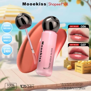 Son Bóng Mooekiss, Căng Mọng Môi, Dưỡng Ẩm, Lâu Trôi, Tôn Da, Thiết Kế Xinh Xắn 2.1g