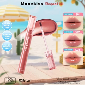 Son Bóng Mooekiss Water Lip Gloss, Căng Bóng Tự Nhiên, Lâu Trôi, Làm Sáng Môi, Dễ Dùng Hàng Ngày