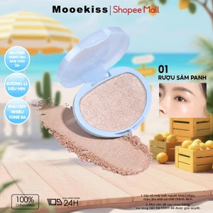 Highlight Mooekiss Dạng Bột 4g, Bắt Sáng Lấp Lánh, Hiệu Ứng Glow, Mịn Mượt, Lâu Trôi