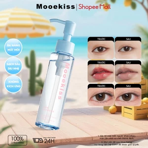 Dầu Tẩy Trang Mooekiss 3in1, Tẩy Trang Mắt Môi Mặt, Làm Sạch Sâu, Dịu Nhẹ, Không Kích Ứng