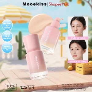 Kem Nền Mooekiss Cho Da Dầu, Kiềm Dầu, Che Khuyết Điểm, Lâu Trôi, Không Lem