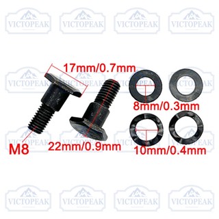 Bu lông ly hợp thay thế với vòng đệm cho máy cắt chổi xăng ly hợp 43cc 49cc 52cc