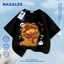 NASA Halloween Capybara Luru In hình cho trẻ em Áo thun Cotton ngắn tay nguyên chất loại A cho bé trai bé gái Mùa hè Áo thun mặc đường phố phong cách mới