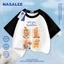 NASA We Are All Stars In hình cho trẻ em Áo thun Cotton ngắn tay nguyên chất loại A cho bé trai bé gái mùa hè Áo thun mặc đường phố phong cách mới