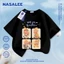 NASA We Are All Stars In hình cho trẻ em Áo thun Cotton ngắn tay nguyên chất loại A cho bé trai bé gái mùa hè Áo thun mặc đường phố phong cách mới